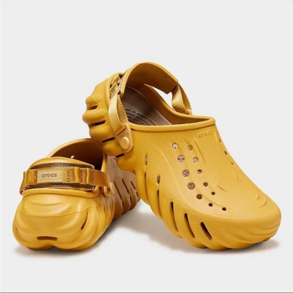 Crocs Echo Clog Shoes Desert Grass Size M10
